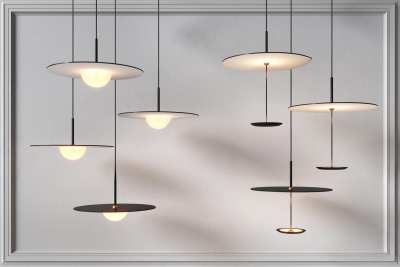 现代吊灯3D模型下载